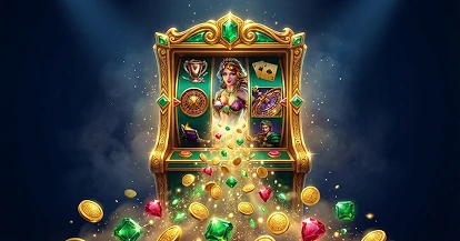 Gouden bonusmachine met jackpots in B7 Casino